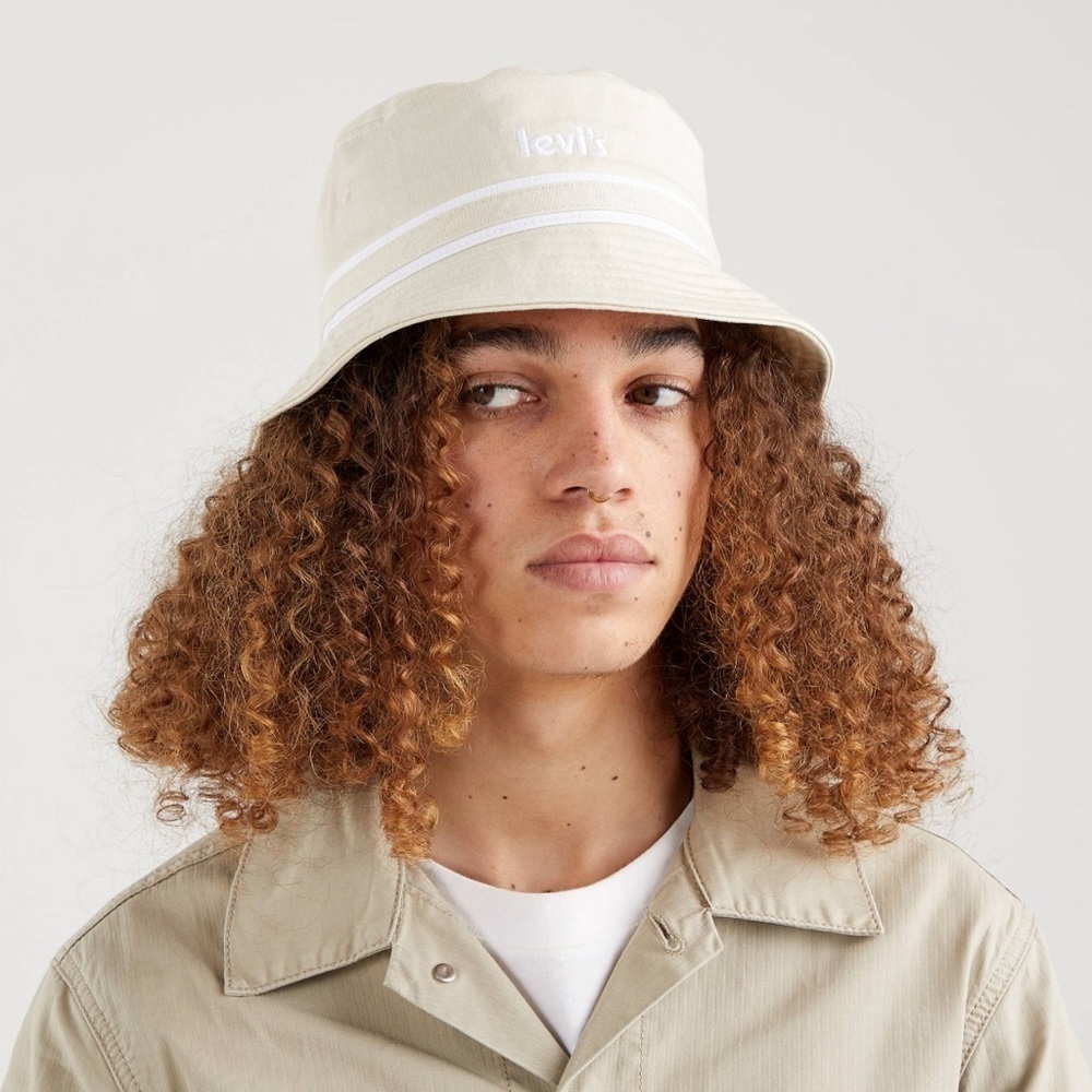 Levi’s poster logo bucket hat, 100%Cotton, unisex, NWOT